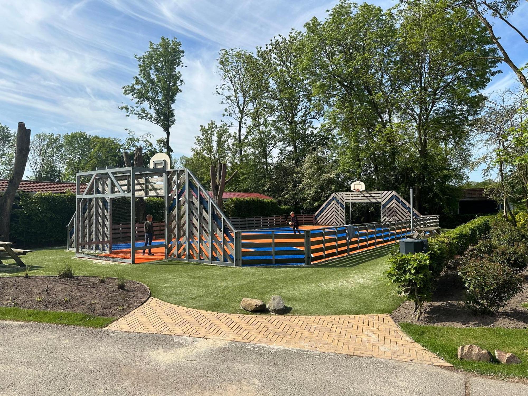 Badhoophuizen 6-Per Bungalow Veluwemeer Trampoline Hulshorst ภายนอก รูปภาพ